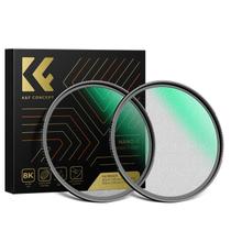 Kit de filtro de lente K&F Concept Black Diffusion 1/4 e 1/8 67mm