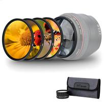 Kit De Filtro De Lente Macro Close up Sony A6600 A6500 2 4 8 10 Filtros Close-up 49mm 55mm 58mm 62mm