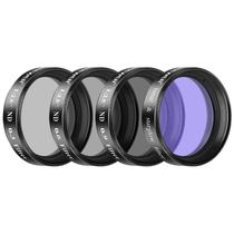 Kit de filtro Neewer Lunar FL-25 com filtros 3 ND, Starglow e Map