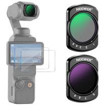 Kit de filtro Neewer Variable ND2-ND32 e ND64-ND512 para DJI Osmo Pocket 3