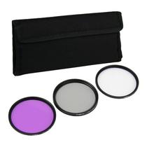 Kit De Filtro Para Lentes De Câmera Dsrl 55Mm