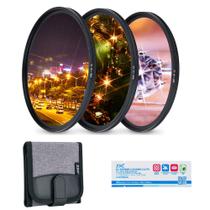 Kit de filtro Star JJC Variable Star Filter 72mm para Nikon Sony Fujifilm