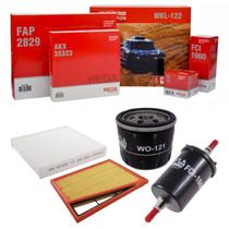 Kit De Filtros Argo 2017 A 2024 / Cronos 2017 A 2024 / Mobi 2016 A 2020 / Pulse 2021 A 2024 / Strada 2020 A 2024