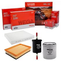 Kit De Filtros Cobalt 2017 A 2020 / Onix 2012 A 2020 / Prisma 2013 A 2019 / Spin 2016 A 2024 - Wega Wkl180 Kit De Filtros Cobalt 2017 A 2020 / Onix 2012 A 2020 / Prisma 2013 A 2019 / Spin 2016 A 2024 - Wega Wkl180