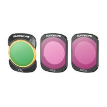 Kit de Filtros CPL/ND8/ND16 para Câmera DJI Osmo Pocket 3 - Sunnylife