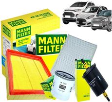 Kit de Filtros Ka 1.0 3cc 1.5 16v / New Fiesta 1.5 1.6 / Ecosport 1.6 16v MANN FILTER