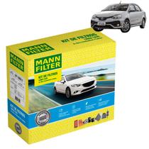 Kit de Filtros Mann Filter Etios 1.5 16V Flex 2016 em diante Kit de Filtros Mann Filter Etios 1.5 16V Flex 2016 em diante