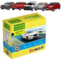 Kit de Filtros Mann Filter Mobi 1.0 8V Flex Strada 1.4 8V FlexFiorino 1.4 8V FlexUno 1.0/1.4 8V FlexPalio 1.4 8V Flex Kit de Filtros Mann Filter Mobi 1.0 8V Flex Strada 1.4 8V FlexFiorino 1.4 8V FlexUno 1.0/1.4 8V FlexPalio 1.4 8V Flex