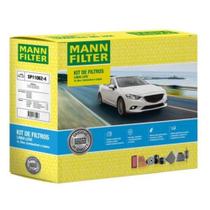 KIT DE FILTROS MANN - FORD KA - Linha Leve: Ar, Óleo, Combustível e Cabine