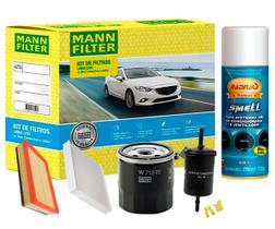 Kit De Filtros Mann Gm Onix 2012/2019 + Limpa Ar Condicionado Smell Kit De Filtros Mann Gm Onix 2012/2019 + Limpa Ar Condicionado Smell