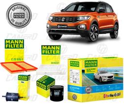Kit De Filtros Mann Vw T-Cross 2019/2022 - SP11075-4 Kit De Filtros Mann Vw T-Cross 2019/2022 - SP11075-4