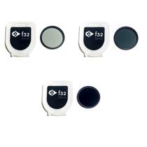 Kit de filtros ND2, ND4 e ND8 de 58mm Kit de filtros ND2, ND4 e ND8 de 58mm