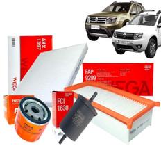 Kit de Filtros para Duster e Oroch 2.0 16v 2015 a 2021 WEGA / FRAM