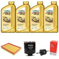 Kit De Filtros Troca Óleo Lubrax 10w40 Gol - Parati 1.0 16v