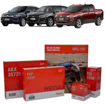 Kit de Filtros Wega Chevrolet Onix PlusMontanaTracker - Motores 3 cilindros Kit de Filtros Wega Chevrolet Onix PlusMontanaTracker - Motores 3 cilindros