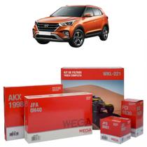 Kit de Filtros Wega Hyundai Creta 1.6 16v 2017 Até 2021
