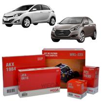 Kit de Filtros Wega Hyundai HB20 1.0 12v 3c 2012 Até 2024 Kit de Filtros Wega Hyundai HB20 1.0 12v 3c 2012 Até 2024