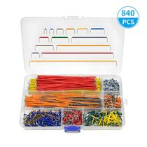 Kit de Fio Jumper para Protoboard - 140 a 840 Peças com Comprimentos Sortidos