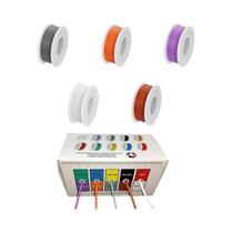 Kit De Fios De Silicone Em 5 Cores, Resistente Ao Calor, Cabo Flexível Trançado, Fios Elétricos De