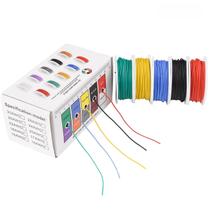 Kit De Fios Elétricos De Silicone De Cobre Estanhado Flexível 28 AWG, 5 Cores, 10m Cada Kit De Fios Elétricos De Silicone De Cobre Estanhado Flexível 28 AWG, 5 Cores, 10m Cada