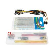 Kit De Fios Jumper Para Placa De Circuito Impresso (PCB) Sem Solda Com 400 Pontos De Conexão Para