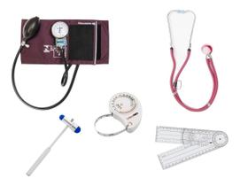 Kit De Fisioterapia Com Martelo Buck Preto - P.A.MED Kit De Fisioterapia Com Martelo Buck Preto - P.A.MED