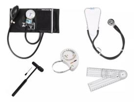 Kit De Fisioterapia Com Martelo Buck Preto - P.A.MED