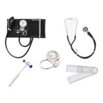 Kit De Fisioterapia Goniometro Martelo Trena Esteto Esfigmo - PAMED