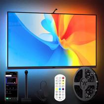 Kit De Fita LED Inteligente RGBIC Para TV 3,8M 5M Sincronização Com Tela Fita RGB Para Quarto De