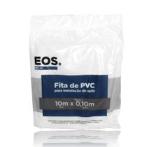 Kit de Fita PVC EOS Branca para Instalação de Split 10m x 0,10m - 100 Unidades