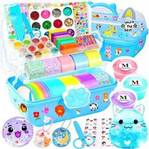 Kit de Fitas Nano BENWIL para Crianças, 4 Fitas Adesivas Bolha e 6 Fitas Nano, Kit para Fazer Brinquedos Macios, Presentes de Artesanato para Aniversário para Meninos e Meninas, Brinquedos para Crianças de 4-12 Anos