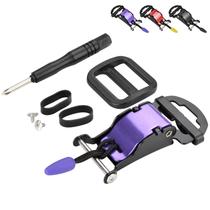 Kit de Fivela de Liberação Rápida Lamborsafe - Cor Roxa