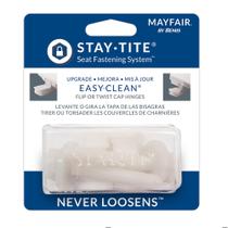 Kit de fixação de assento sanitário Mayfair StayTite Upgrade 1x6 cm Kit de fixação de assento sanitário Mayfair StayTite Upgrade 1x6 cm
