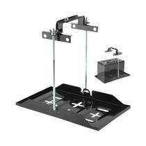Kit De Fixação De Bateria Automotiva De Metal Reforçado Ajustável Com Porcas Borboleta - Kit De Fixação De Bateria Automotiva De Metal Reforçado Ajustável Com Porcas Borboleta -