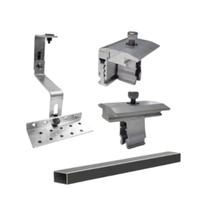 Kit de Fixação de Estrutura Suporte 4 Placas Solar Telha Colonial Cerâmica