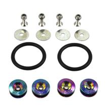 Kit de fixação de liberação rápida Bumper Trunk JDMSPEED Neo Chrome