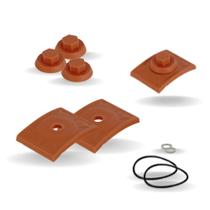 KIT De Fixação e Vedação (Sem Papafuso) Lux Telhas Terracota 20 Unidades KIT De Fixação e Vedação (Sem Papafuso) Lux Telhas Terracota 20 Unidades