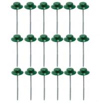 Kit de Fixação Onduline Com/Prego+Anilha Verde Kit de Fixação Onduline Com/Prego+Anilha Verde