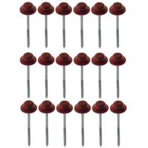 Kit de Fixação Onduline Com/Prego+Anilha Vermelho/Marrom Kit de Fixação Onduline Com/Prego+Anilha Vermelho/Marrom
