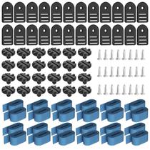 Kit de Fixação para Capa Solar de Piscina WHMYZHL com 24 Tiras de 66 cm