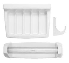 kit de fixação para organização de banheiro 3peças KB2C3*BR1 branco Astra kit de fixação para organização de banheiro 3peças KB2C3*BR1 branco Astra