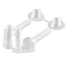 Kit de Fixação Parafuso Para Assento Sanitário Universal 379 Herc