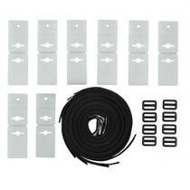 Kit de Fixação Universal para Enrolador de Capa Solar de Piscina Pool Ruler Kit de Fixação Universal para Enrolador de Capa Solar de Piscina Pool Ruler