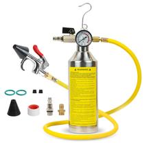 Kit de Flushing para Ar Condicionado Automotivo RALBIL com Manômetro e Mangueira de 1m Kit de Flushing para Ar Condicionado Automotivo RALBIL com Manômetro e Mangueira de 1m