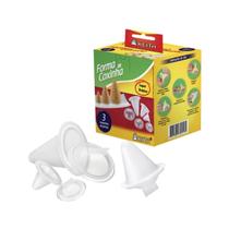 Kit de Forma de Coxinha 3 Tamanhos