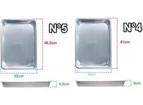 Kit de Formas Retangular Extra Grande e Altas Profissional N4 e N 5 Kit de Formas Retangular Extra Grande e Altas Profissional N4 e N 5