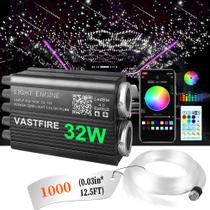 Kit de Forro Estelar VASTFIRE 32W RGBW com 1000 Fibras Ópticas Kit de Forro Estelar VASTFIRE 32W RGBW com 1000 Fibras Ópticas