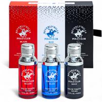 Kit de Fragrâncias Beverly Hills Polo Club 3x30 ml EDT Kit de Fragrâncias Beverly Hills Polo Club 3x30 ml EDT