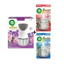 Kit de Fragrâncias para Ambientes 1 Difusor + 3 Aromatizadores de 16ml