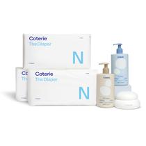 Kit de Fraldas para Bebê Coterie Recém-nascido 93 Unidades com Cuidados com a Pele Kit de Fraldas para Bebê Coterie Recém-nascido 93 Unidades com Cuidados com a Pele